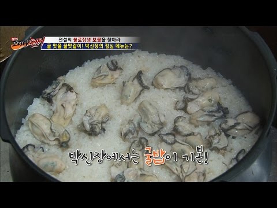 윤기 좔좔! 환상의 꿀맛 굴밥! [뉴 코리아 헌터] 29회 20161219