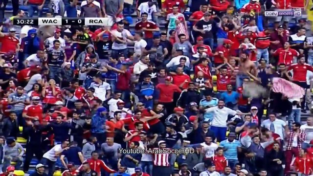 هدف مباراة الوداد الرياضي 1-0 الرجاء البيضاوي - الدوري المغربي 2016-17 الجولة 25 - WAC 1-0 RCA