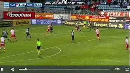 Goal  HD  1-3  Platanias   vs  Paok  23-04-2017