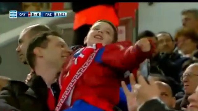 5-0 Το γκολ του Αλεχάντρο Ντομίνγκες - Ολυμπιακός 5-0 ΠΑΣ Γιάννινα – 23.04.2017