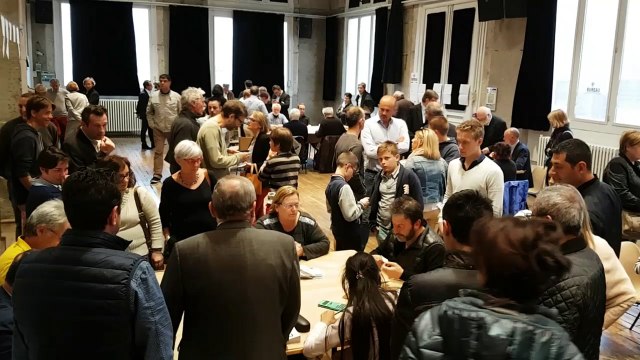 Dépouillement 2 salle des fêtes de Vienne