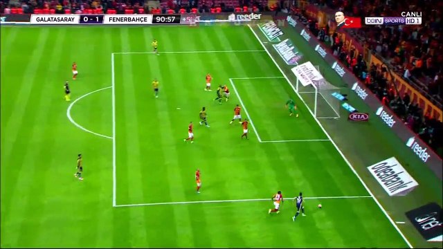 0-1 Souza Goal Turkey Süper Lig - 23.04.2017 Galatasaray SK 0-1 Fenerbahçe SK