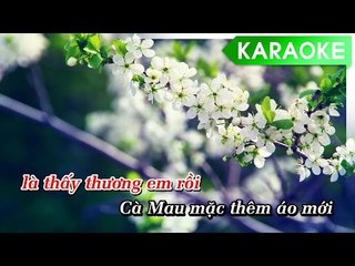 Áo Mới Cà Mau - Karaoke Online [Beat Gốc]