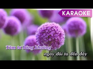 Hoa Tím Người Xưa - Karaoke Online [Beat Chuẩn]