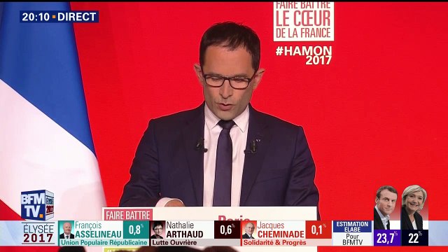 Hamon : J’ai échoué à déjouer le désastre qui s’annonçait depuis plusieurs mois