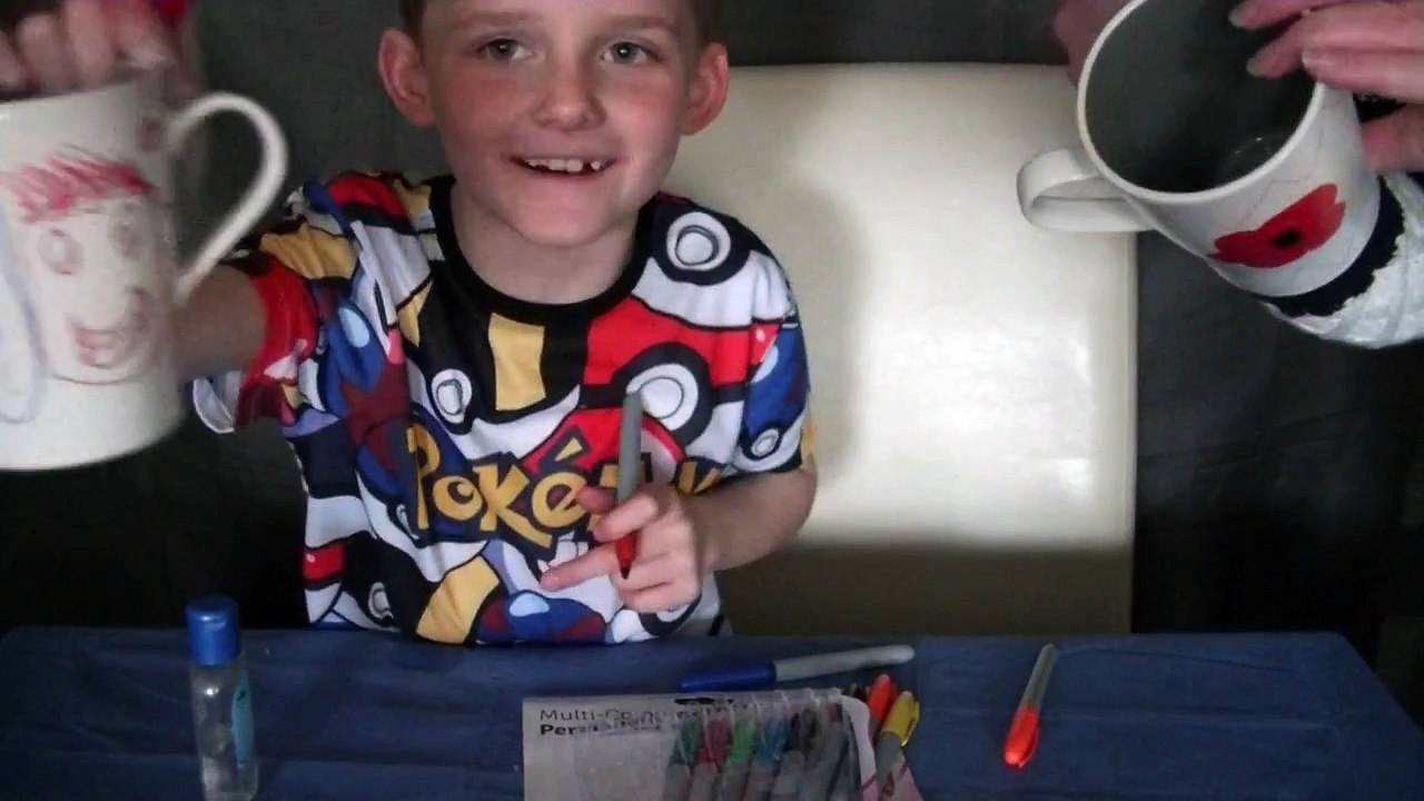 turning boring mugs in to fancy mugs-cups by decorating them-HOW TO...