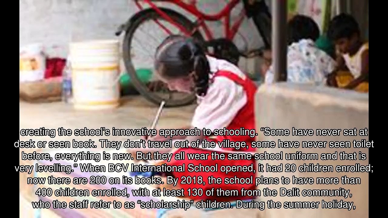 Free Schooling Helps Dalit Girls Break Down Social Barriers