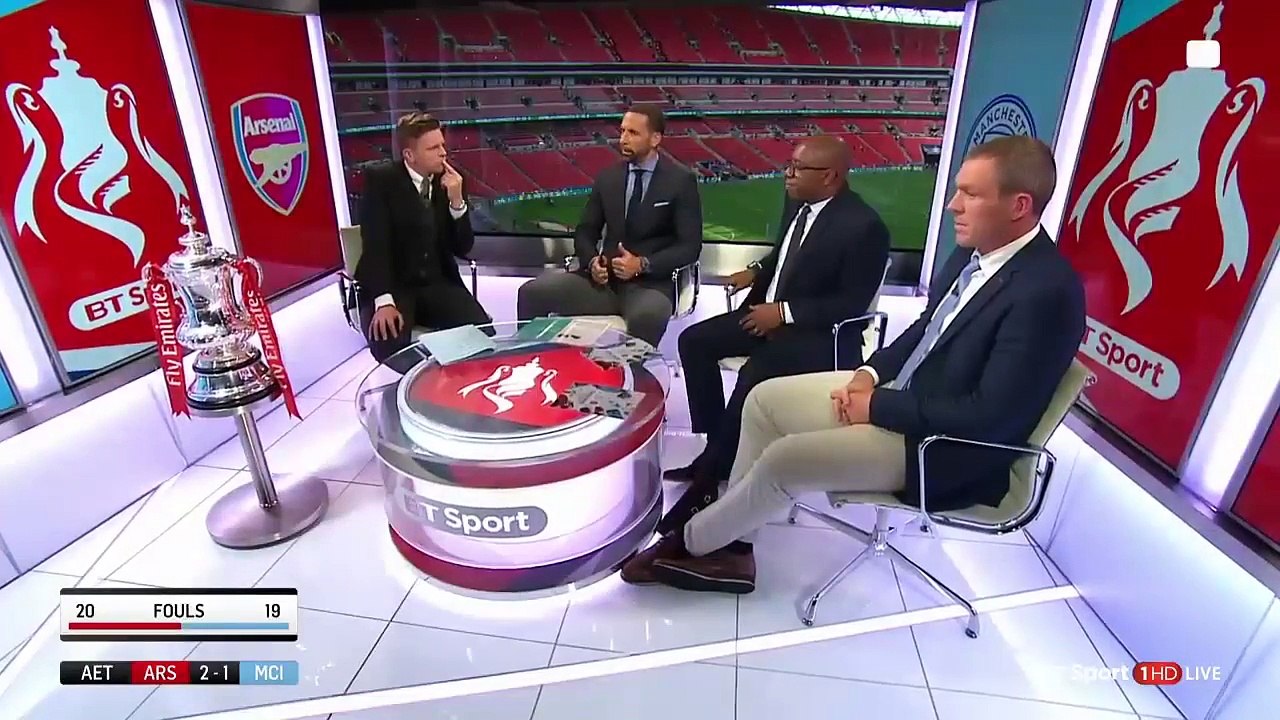 FA Cup 2017 - Arsenal 2-1 Man City Wright Says Gunners Should be Challenging for Title