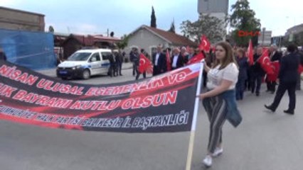 Balıkesir CHP Il Örgütü'nden Milli Egemenlik Yürüyüşü