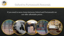 Oxford to Portsmouth Removals