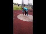 Animation Athlétisme Villejuif le 22/04/2017 Lancer de Marteau Poussins Suite