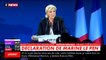 "La libre circulation des terroristes : ce règne, c'est celui de l'argent roi", lance Marine Le Pen