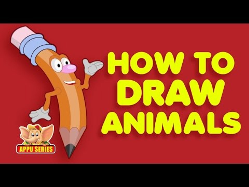 Learn How to Draw Cartoon Animals - The Fun and Easy way!
