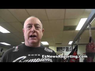 trainer says he is falling in love with leo santa cruz