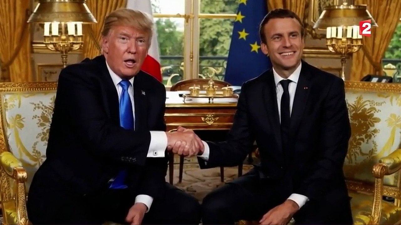 Trump/Macron : tête-à-tête à l'Élysée