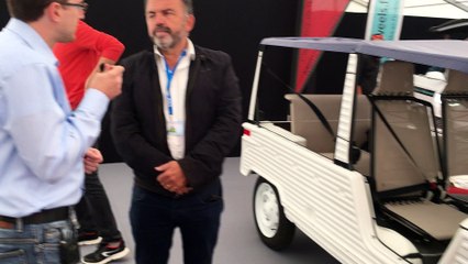 Salon de Val d'Isère 2017 - E-Story, la vraie Méhari électrique !
