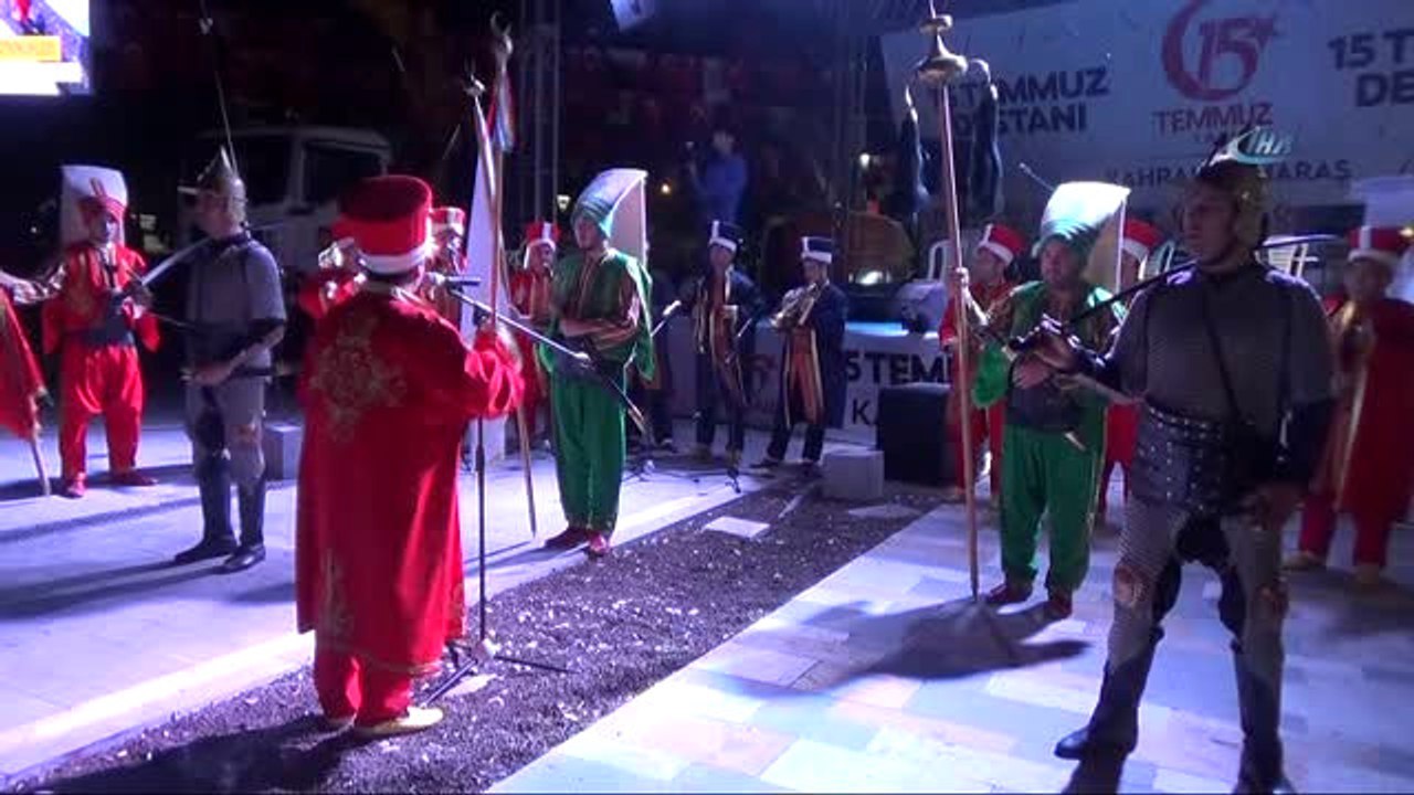 Kahramanmaraş'ta 15 Temmuz Coşkusu Başladı