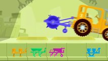 Tous les enfants pour machines dessins animés en rang pro série camion Arracheuse multfil tracteur agricole detey