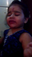 Funny baby 2017 (eating sour black plum 1st time)