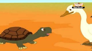 Panchatantra Tales in Gujarati - The Talkative Tortoise