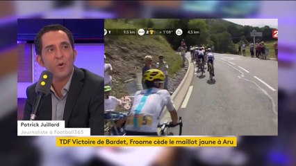 Patrick Juillard (Football365) : "Ils ont réussi à sortir Froome de sa zone de confort"