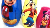 Tasses poupées amis souris imbrication empilage jouet Mickey clubhouse pals matryoshka minnie sur