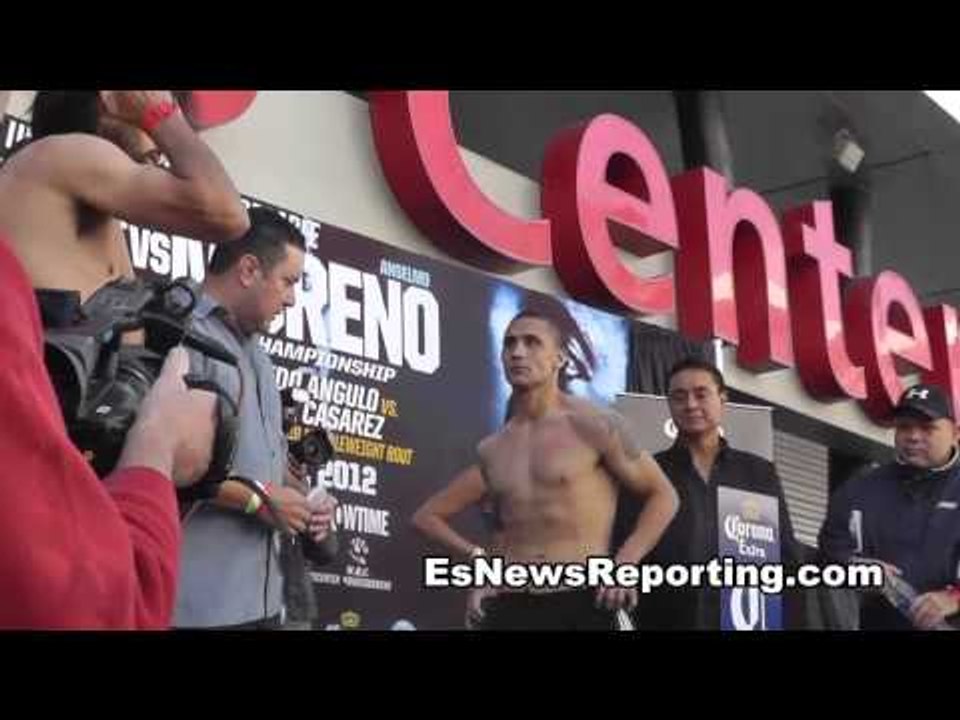 PERRO ANGULO Faceoff with Raul Casarez