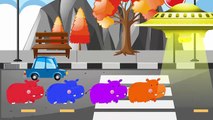 Animaux les couleurs éducatif pour amusement amusement hippopotame enfants Apprendre apprentissage chansons vidéo avec |