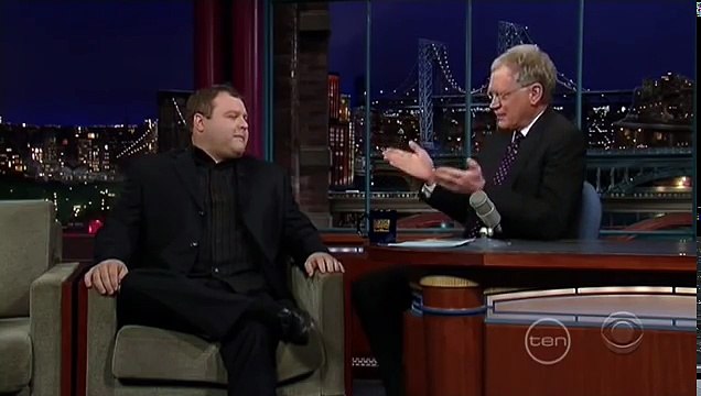 George Bush and David Letterman Impersonator Frank Caliendo on David Letterman