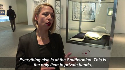 Neil Armstrong moon bag on sale for up to $4 million