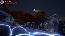 Bataille fin jurassique contre monde Lego mobile indominus rex t-rex
