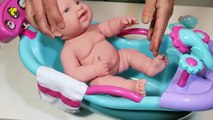 Un et un à un un à et bébé bain Baignoire poupée poupées Comment Nouveau douche douche des sons à Il jouet jouets vidéos w