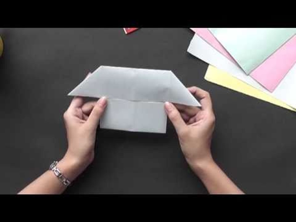Origami in Telugu - Learn to make a House