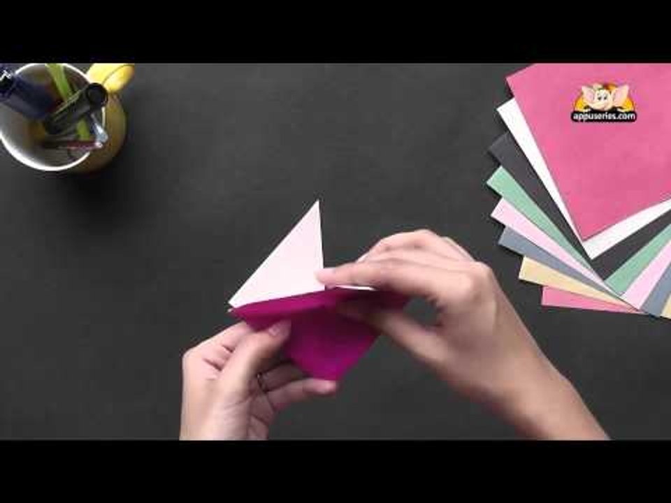 Origami in Telugu - Let's make a Sail Boat