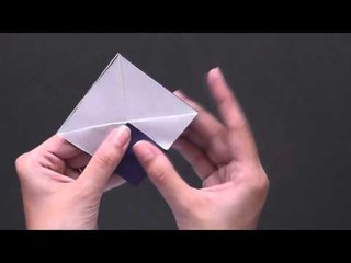 Origami in Telugu - Learn to make a Basket the easy way...