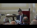 Intitolazione Sala Rossa a Loris D'Ambrosio - intervento Andrea Orlando (12.07.17)