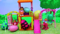 Et maison de poupées des œufs explorateur meubles moi moi pâte à modeler le le le le la Dora surprise dora barbie