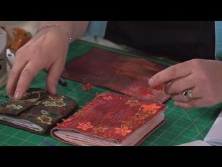 Textured Book covers with Kathleen Laurel-Sage (taster video)