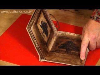 Simple Journal making with Kate Crossley - textile artist (taster video)