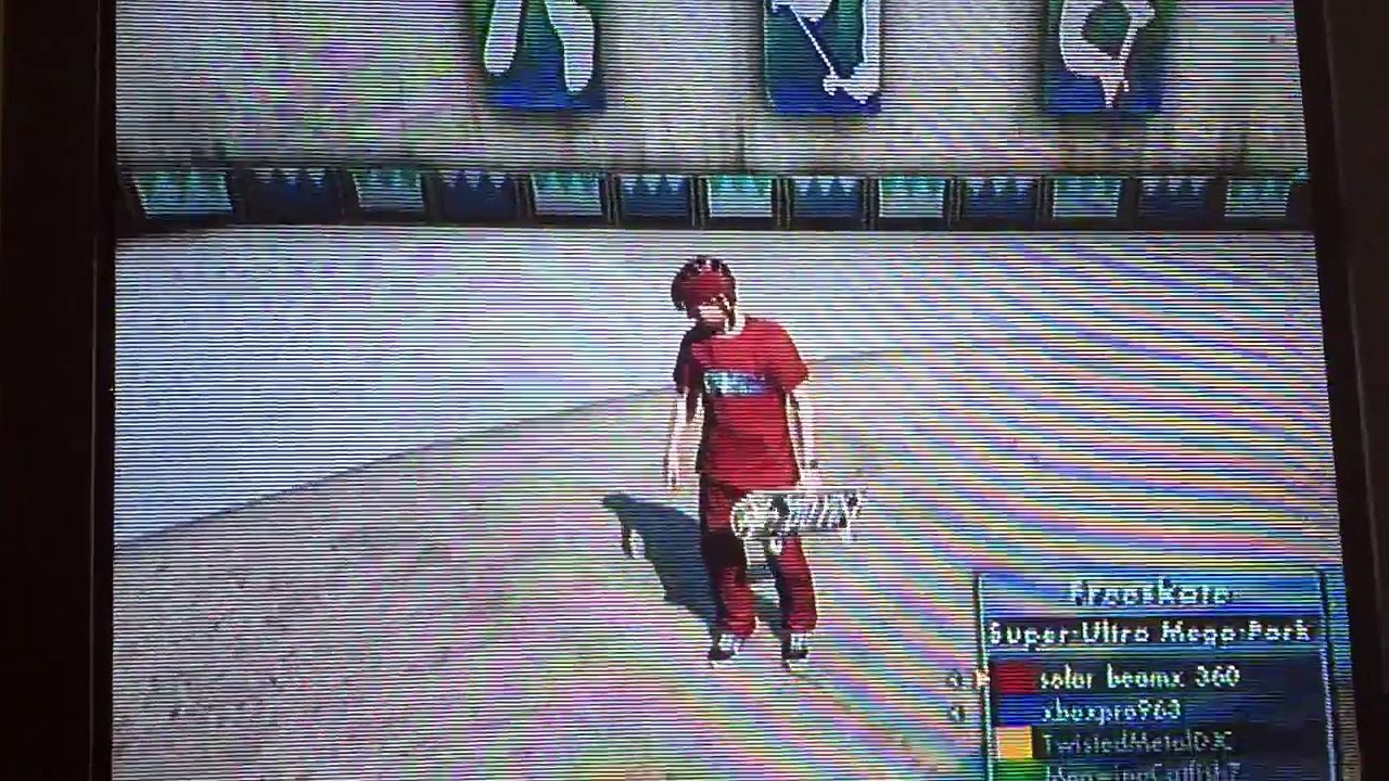 Skate 3 glitch.      Wall gives birth