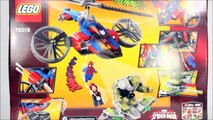 Héroes maravilla rescate Informe hombre araña súper Lego spider-helicopter 76016