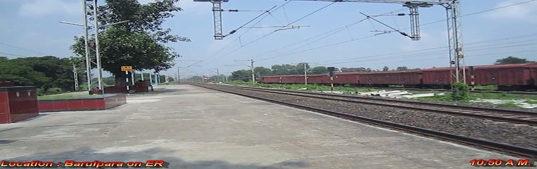WDM-3A erupts with Kanchanjunga Express