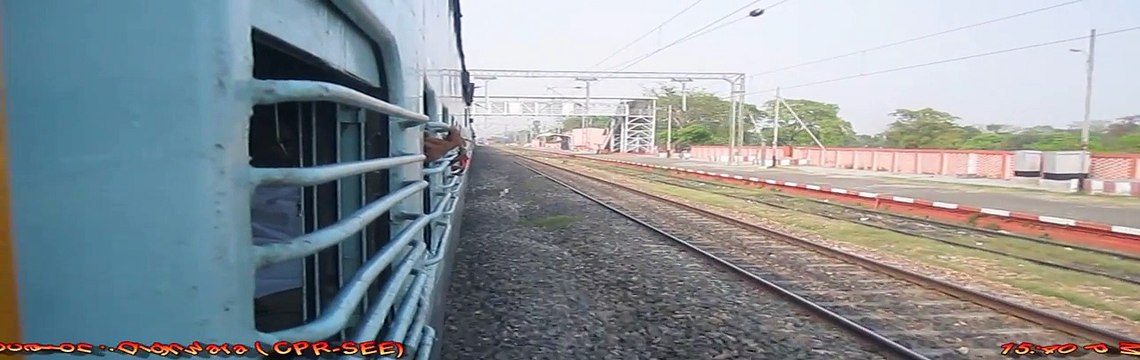 TATA - Chappra Express smashes through Sonpur - Chappra Section on ECR !!!