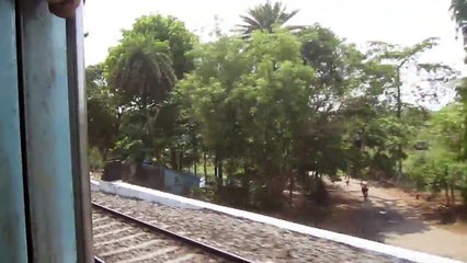 MGS WAP-4 overtakes Muzaffarpur Fast Passenger at Raniganj !!!
