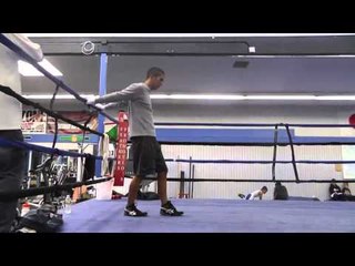 mikey garcia neno rodriguez shadow boxing
