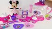 MINNIE MOUSE Teapot Play Toy Set with Disney Daisy Duck, Princess Sofia, Play-doh Cookies