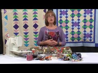Pizza topping patchwork with Valerie Nesbitt