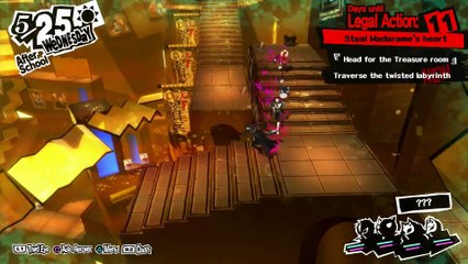 PERSONA 5 FIRST TIME PLAYTHROUGH PART 71 - MADARAME'S PALACE