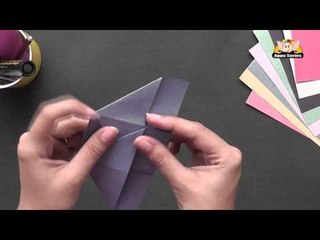 Origami in Kannada  - Make a Coin Purse