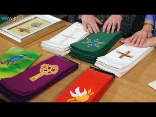 Meet Alison Garner - maker of stoles to the clergy.